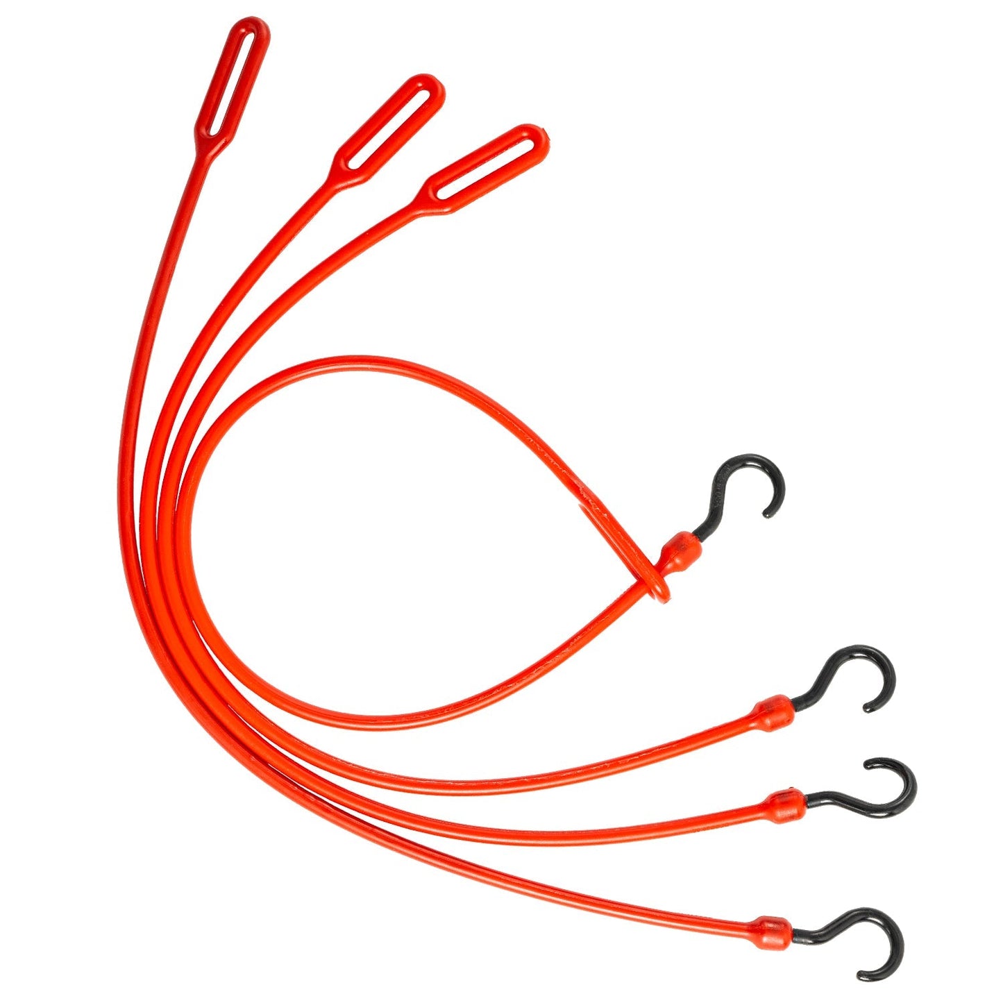 30" Loop End Heavy Duty Poly Bungee Cord 4 Pack