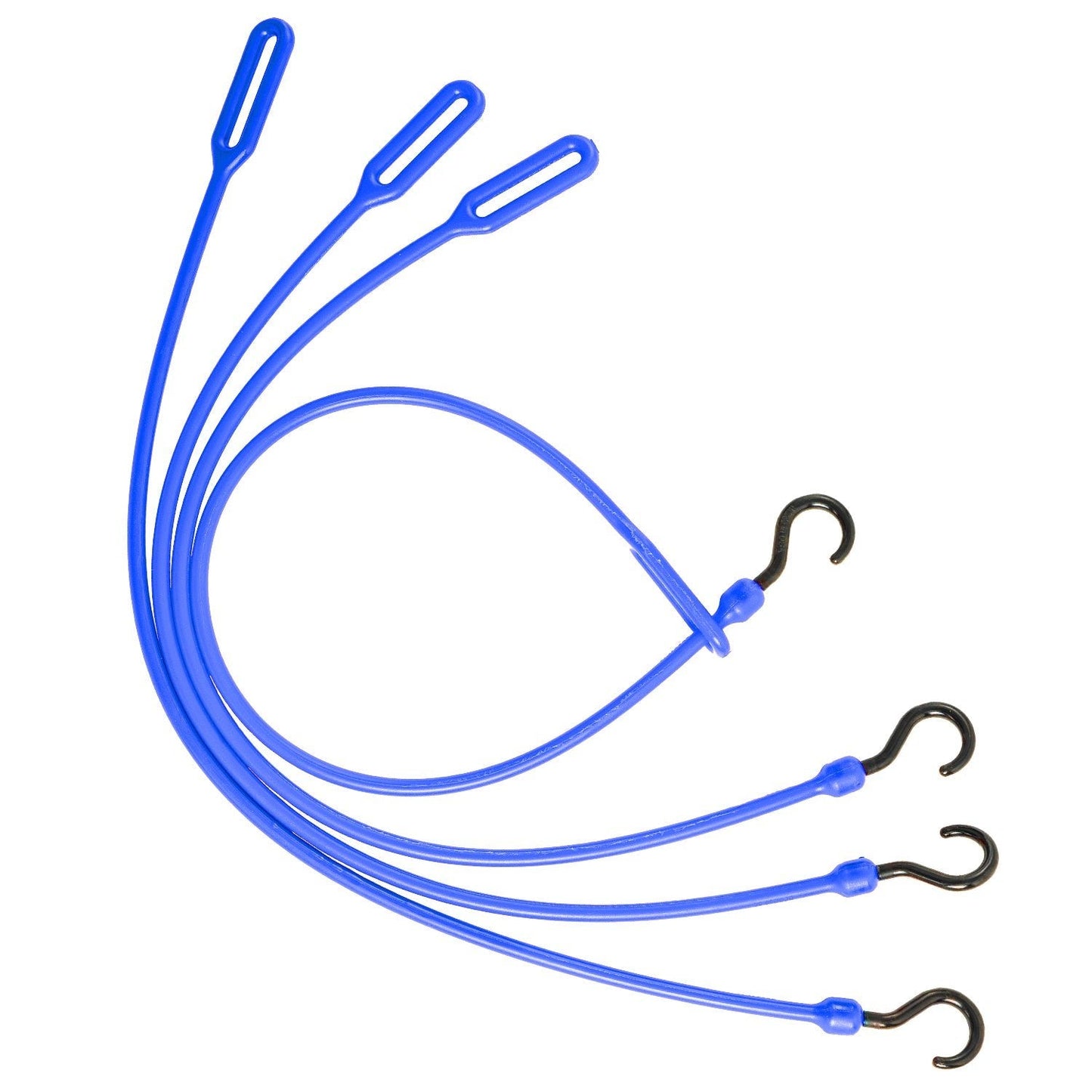 30" Loop End Heavy Duty Poly Bungee Cord 4 Pack