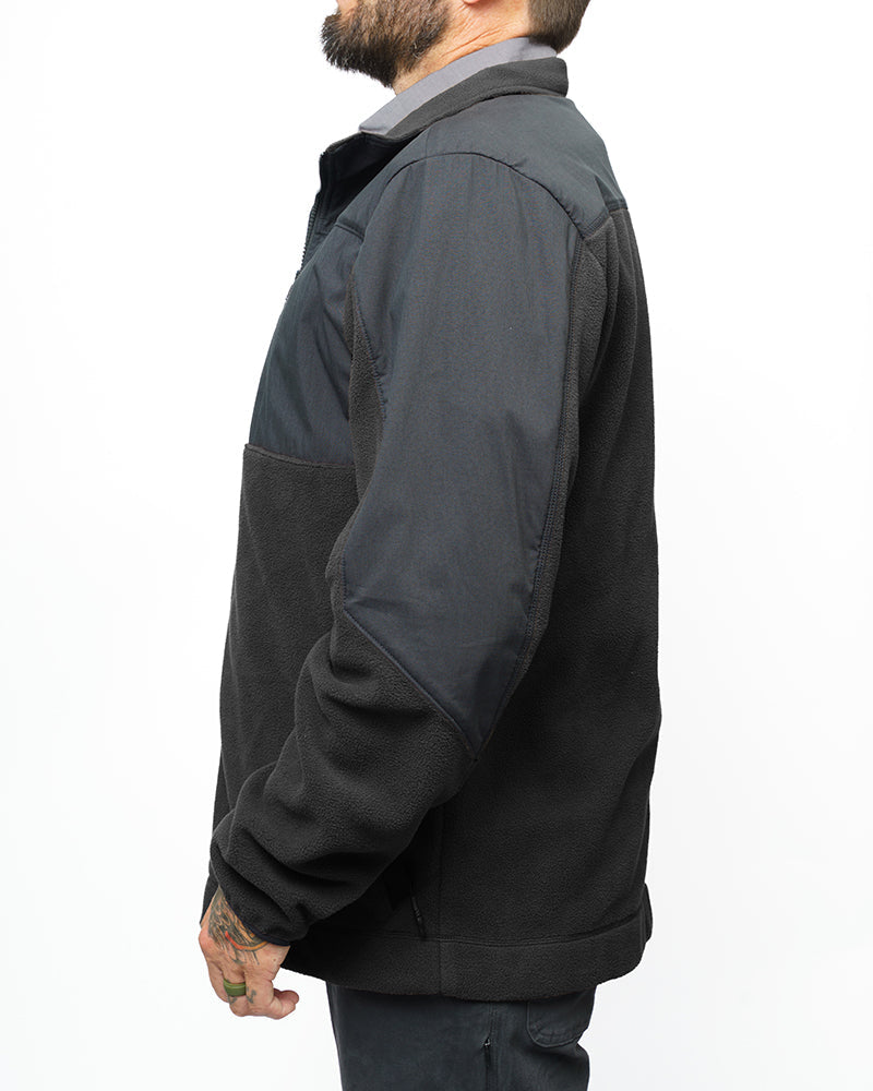 Bruin Fleece Zip Up - Black