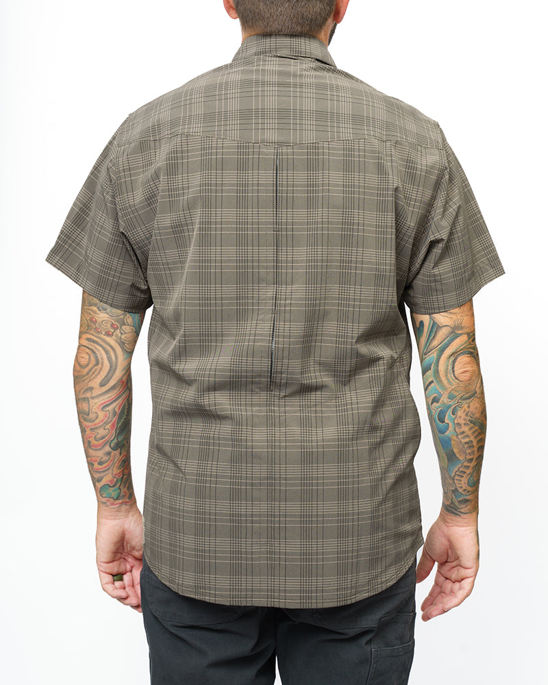 Deke SS Shirt - Beluga Brown