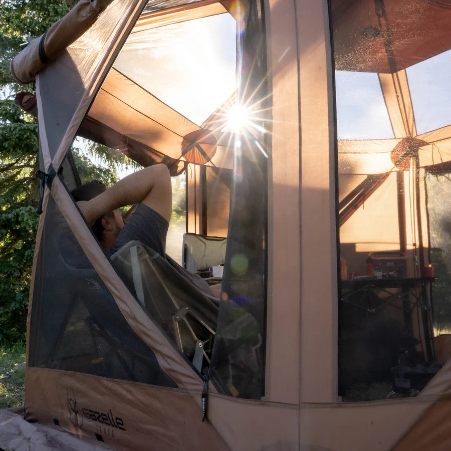 G6 Cool Top Pop-Up Portable 6-Sided Gazebo