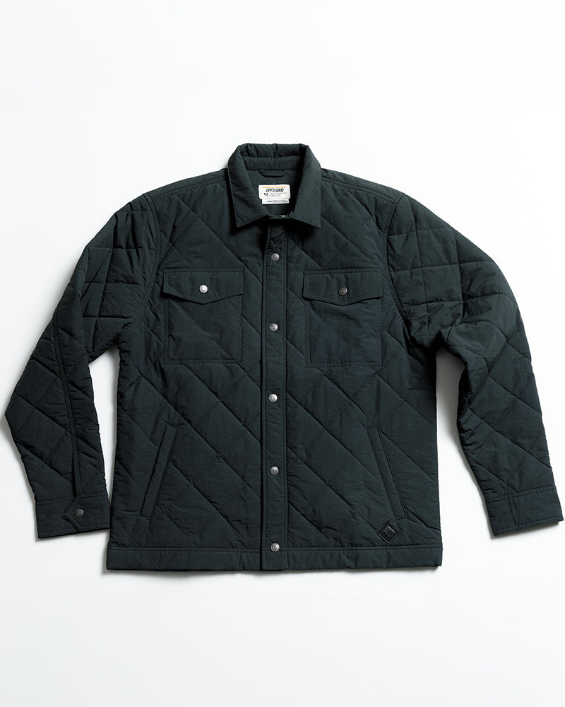 Ignite Quilted Jacket - Vintage Black