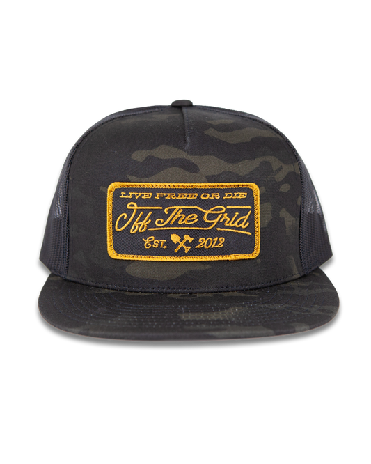Stamped Snapback Hat