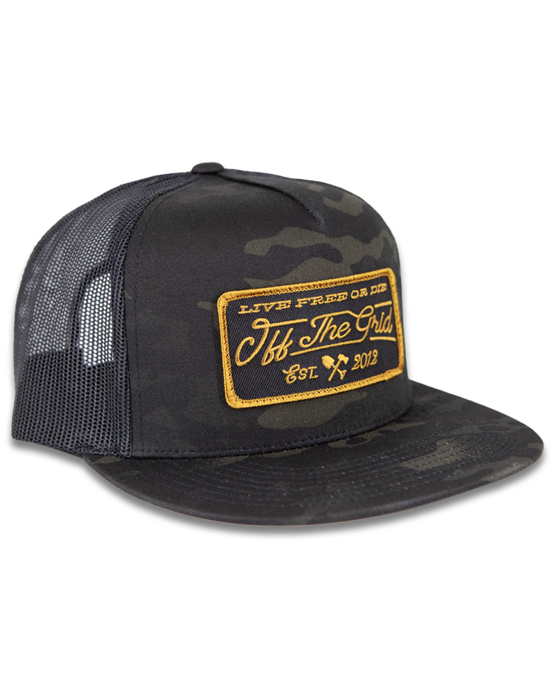Stamped Snapback Hat