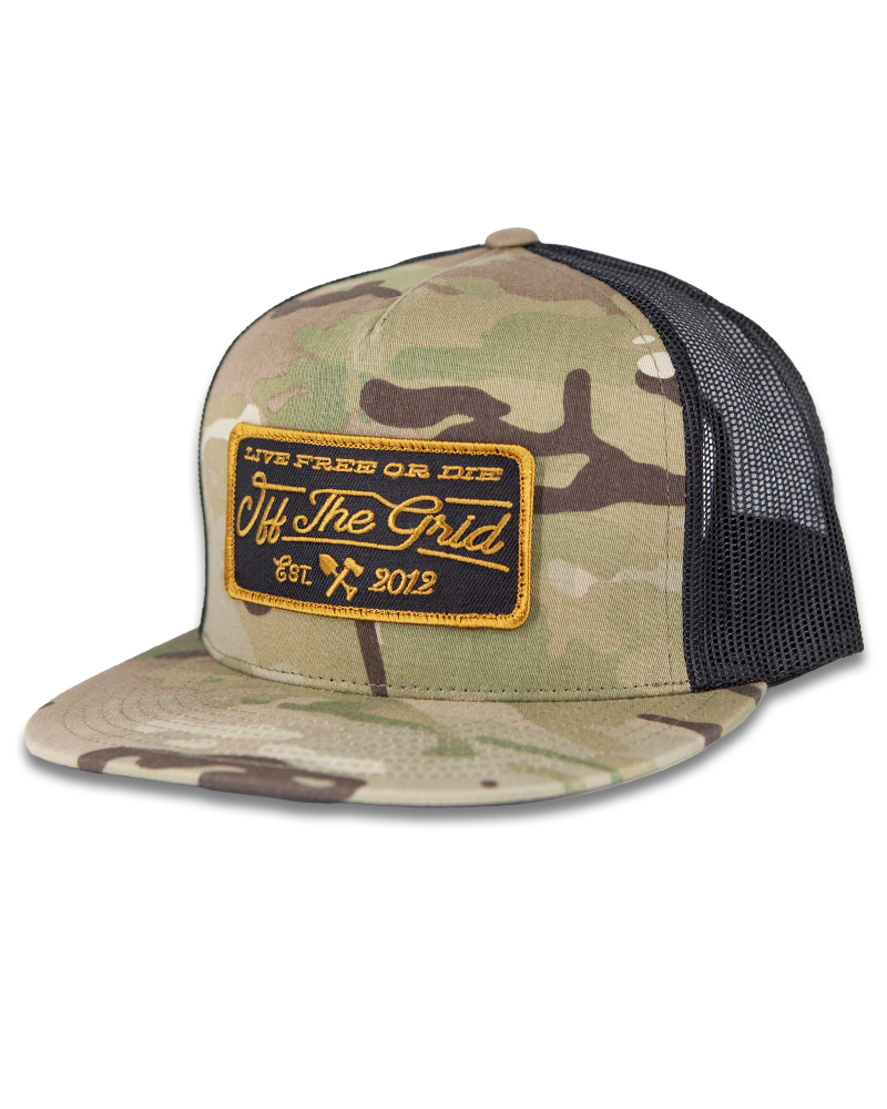 Stamped Snapback Hat