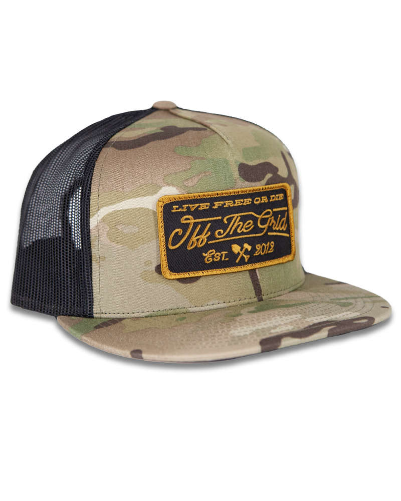 Stamped Snapback Hat