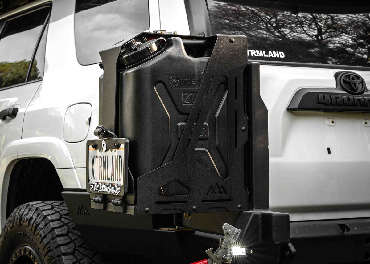 Jerry's Can Holder - Dual Universal Jerry Can Carrier – Las Vegas Overlanding Co Jerry's Can Holder - Dual Universal Jerry Can Carrier – Las Vegas Overlanding Co