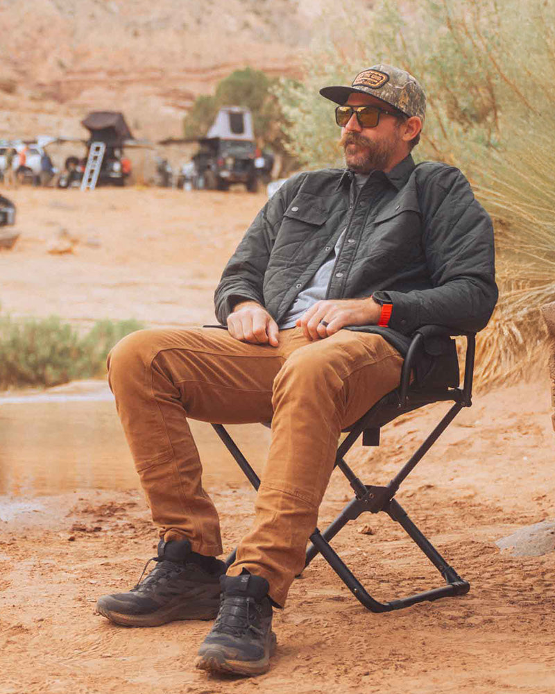 Ignite Quilted Jacket - Vintage Black