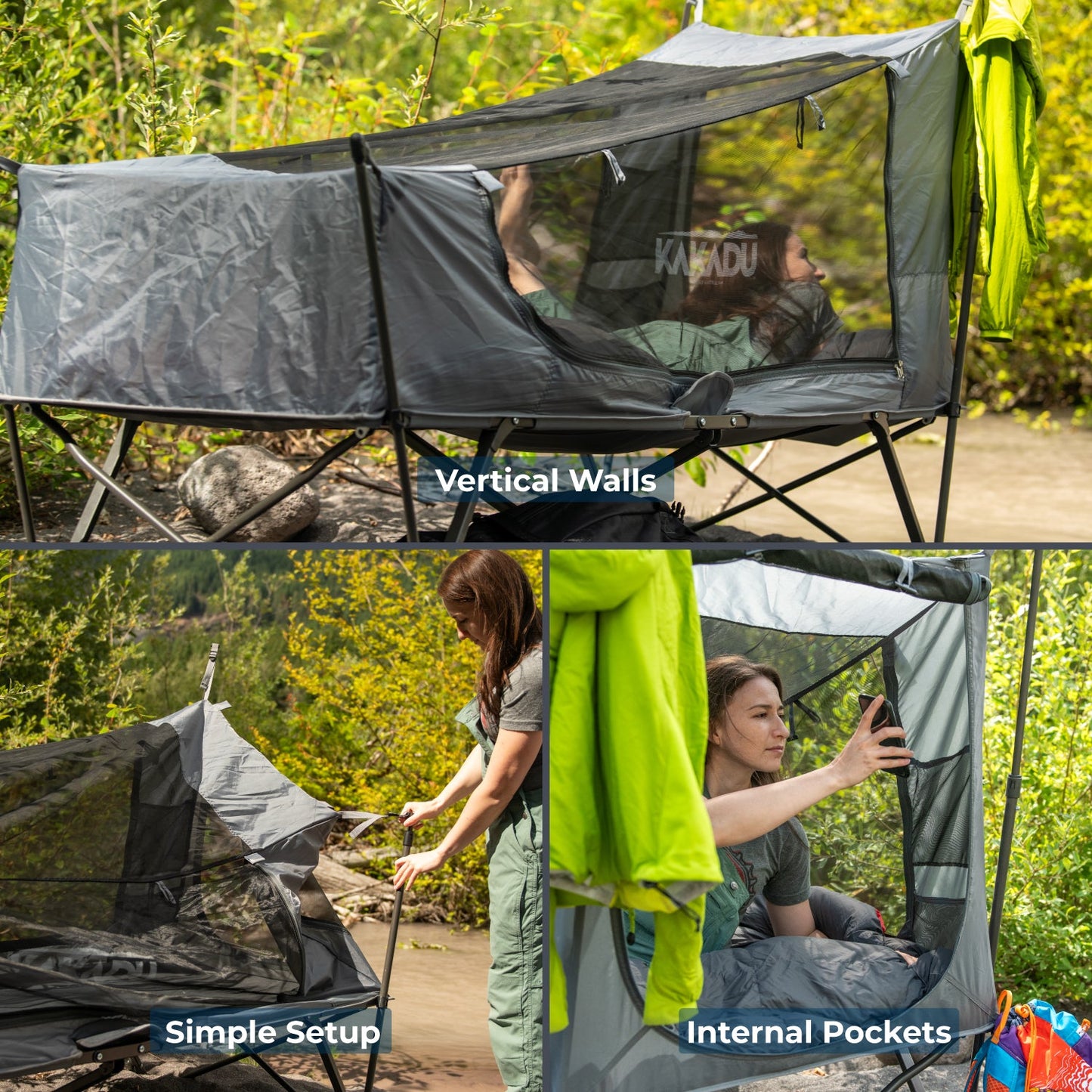 BlockOut® Cot Tent 1P